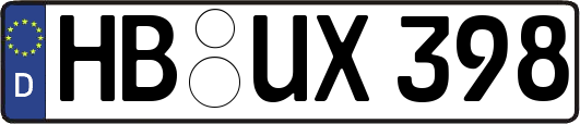 HB-UX398