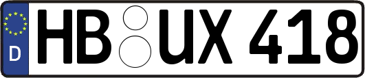 HB-UX418