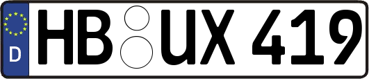 HB-UX419