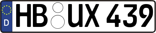 HB-UX439