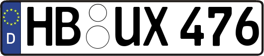 HB-UX476