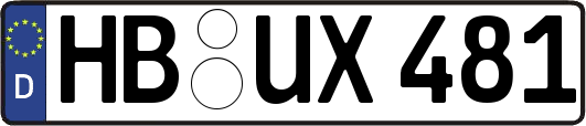 HB-UX481
