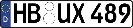 HB-UX489