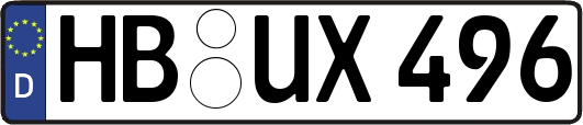 HB-UX496