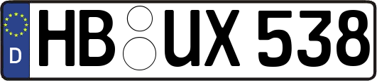HB-UX538