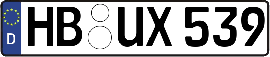 HB-UX539