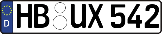 HB-UX542