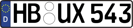 HB-UX543