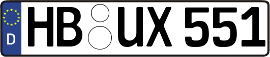 HB-UX551