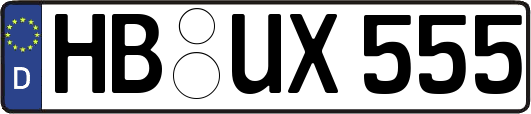HB-UX555