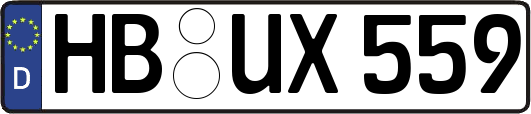 HB-UX559