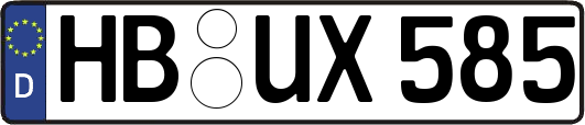 HB-UX585