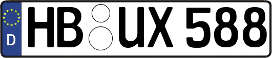 HB-UX588