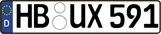 HB-UX591