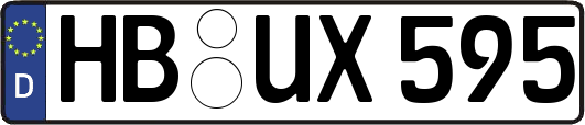 HB-UX595