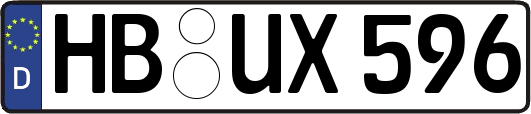 HB-UX596