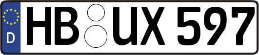 HB-UX597