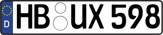 HB-UX598