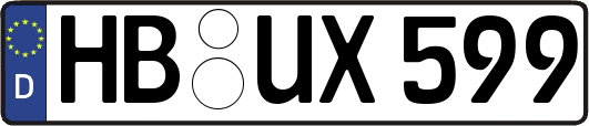 HB-UX599