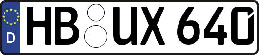 HB-UX640