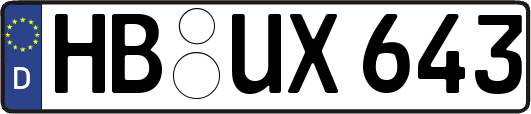 HB-UX643