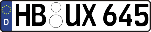 HB-UX645