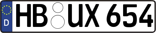 HB-UX654