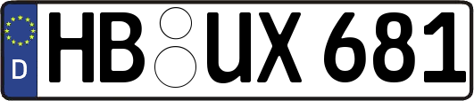 HB-UX681