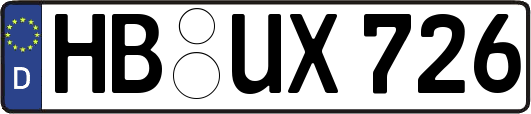 HB-UX726