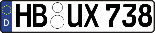 HB-UX738