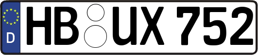HB-UX752
