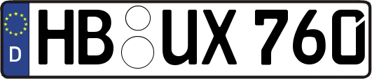 HB-UX760
