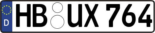 HB-UX764