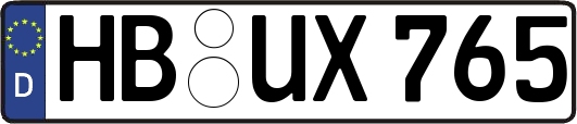 HB-UX765