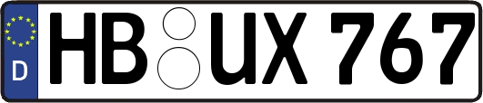 HB-UX767