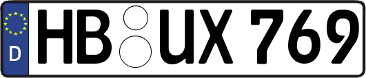 HB-UX769