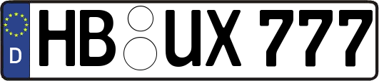 HB-UX777
