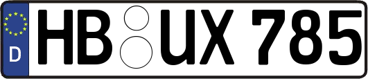 HB-UX785