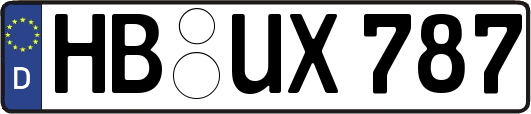 HB-UX787