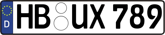 HB-UX789
