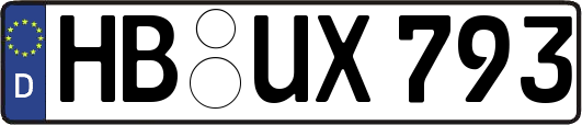 HB-UX793