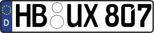 HB-UX807