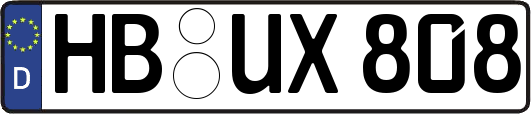 HB-UX808