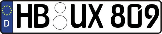 HB-UX809