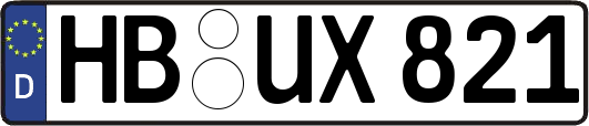 HB-UX821