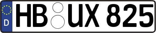 HB-UX825