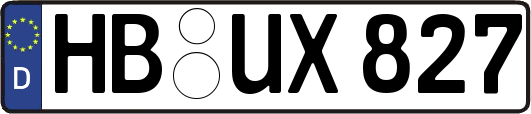 HB-UX827