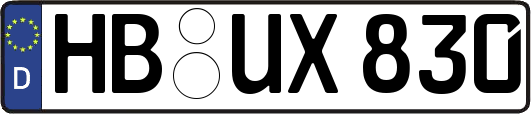 HB-UX830