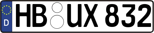 HB-UX832