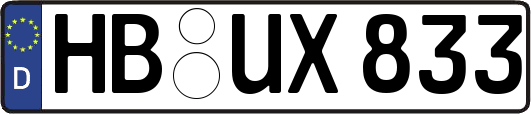 HB-UX833